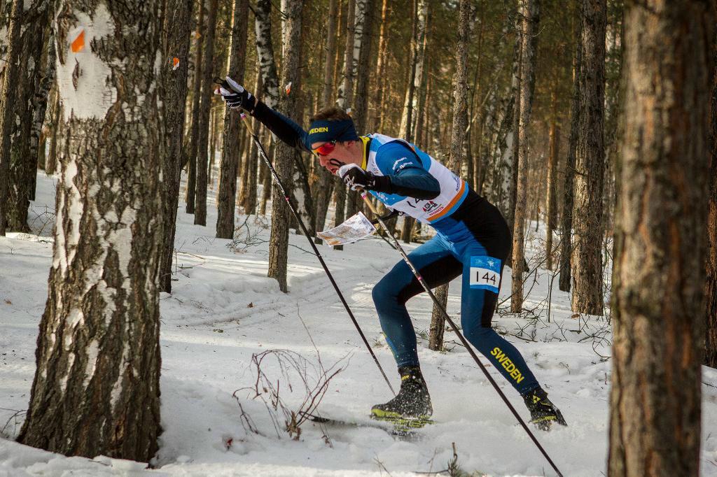 Efter ett silver på medeldistans blev det guld för Erik Rost på långdistansen. Arkivbild. Foto: Victor Lundmark/Skogssport.