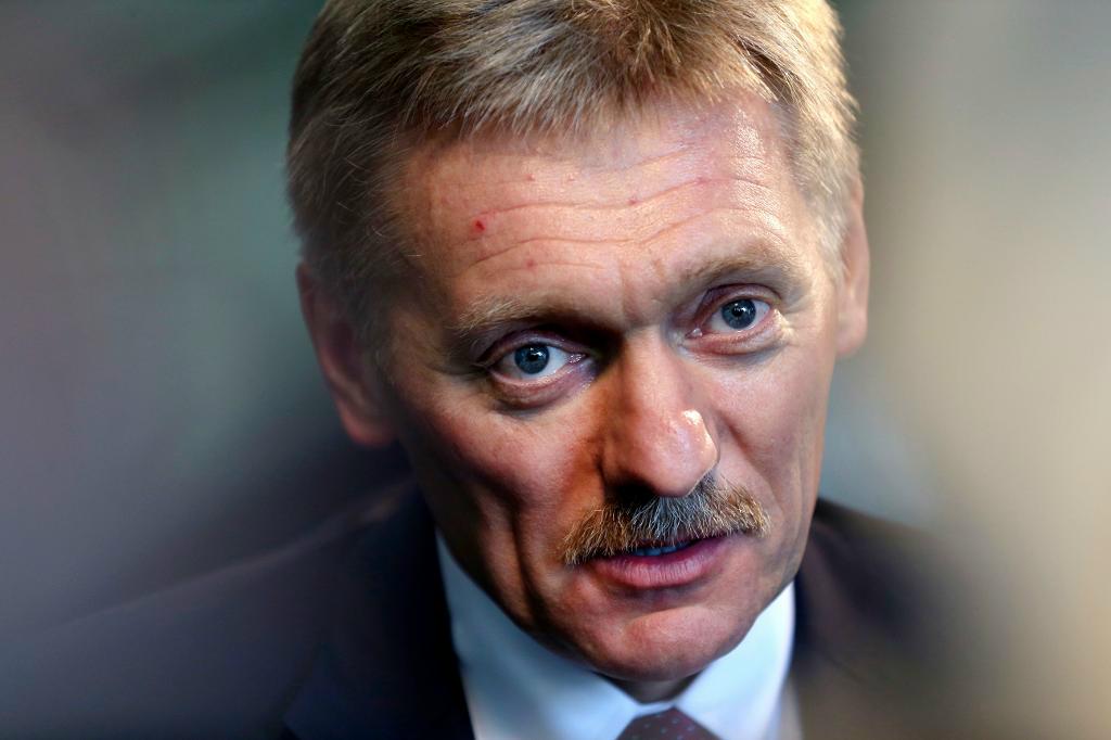 Putins talesperson Dmitrij Peskov säger i ett uttalande att president Vladimir Putin ser attacken som en aggression mot en suverän stat och ett brott mot internationell lag. Arkivbild. Foto:
Seth Wenig