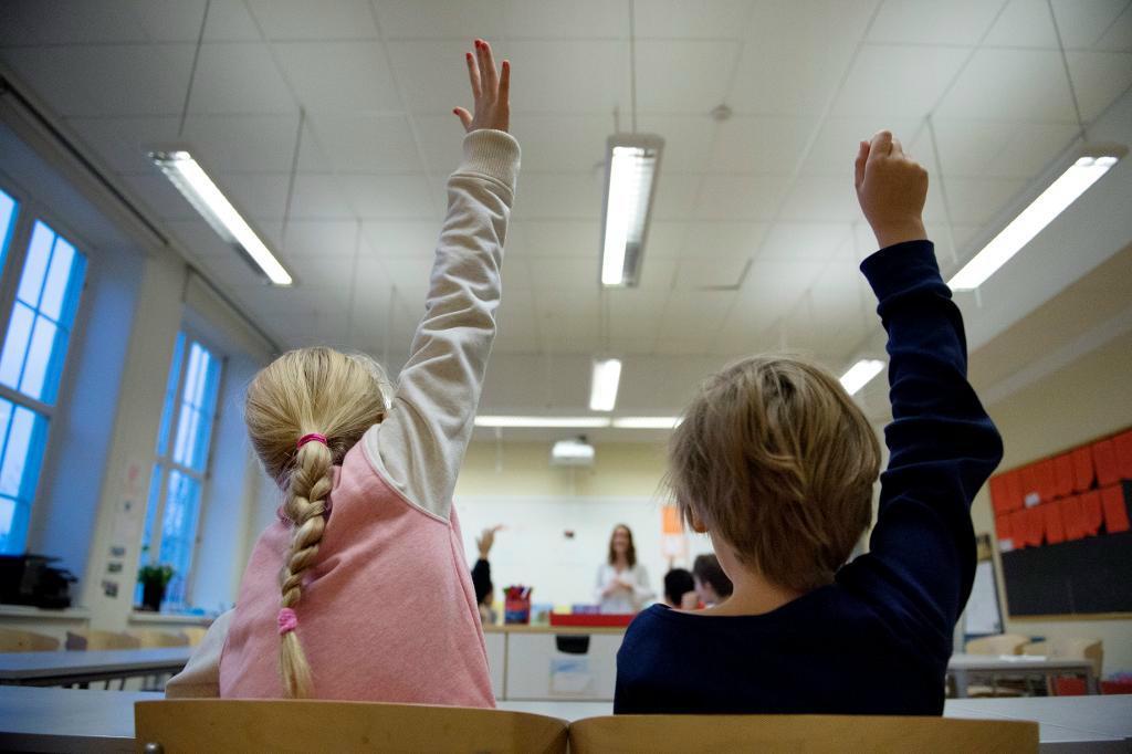 
På torsdagen kommer Skolkommissionens slutbetänkande, som har höga förväntningar på sig om förslag på förändringar av den svenska skolan. Foto: Jessica Gow/TT-arkivbild                                            