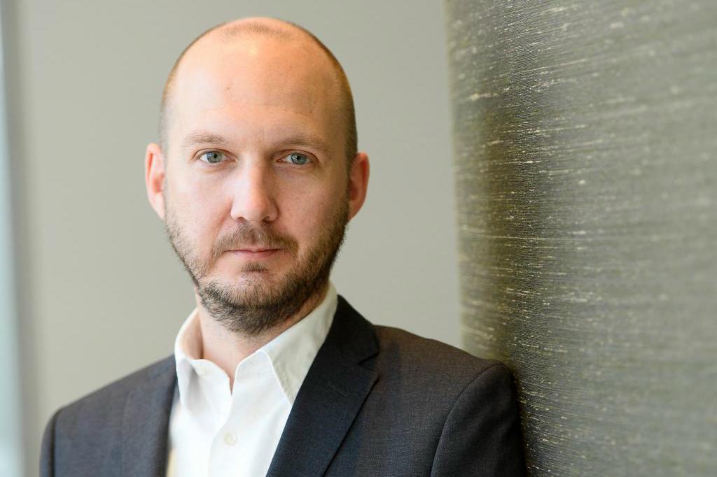 Jonathan Lundqvist är ordförande för Reportrar utan gränser. Foto: Maja Suslin/TT