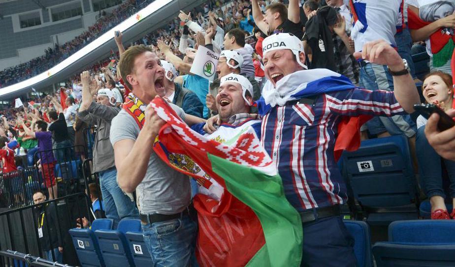 Vitryssland arrangerade ishockey-VM 2014. Om fyra år är det dags igen. Arkivbild. Foto: TT