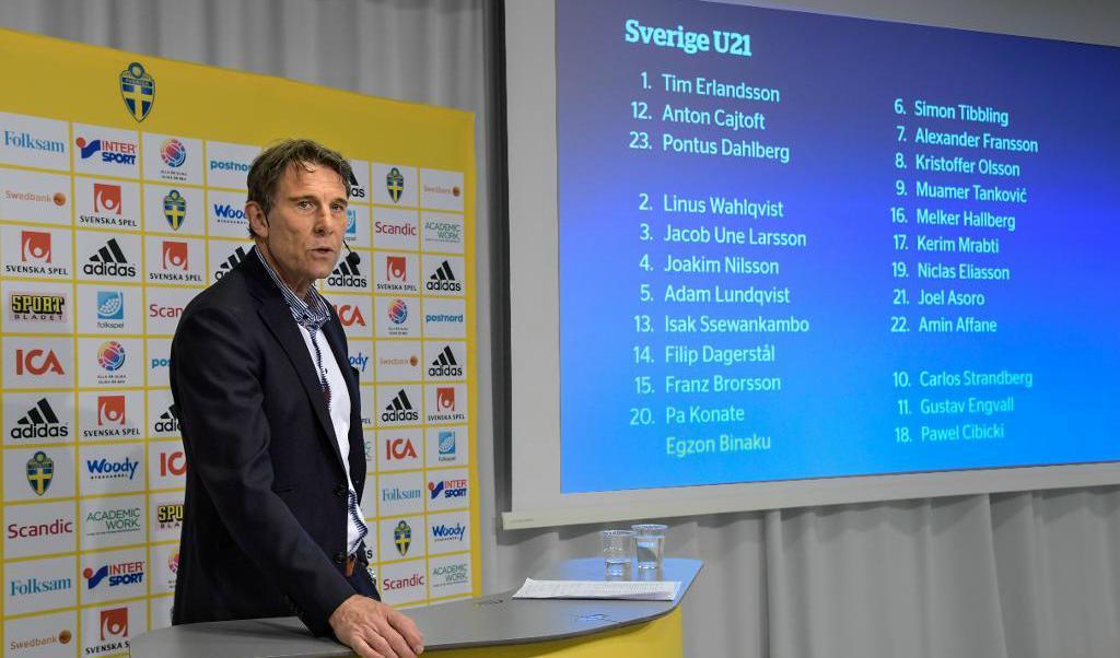 Förbundskaptenen Håkan Ericson. Foto: Anders Wiklund/TT
