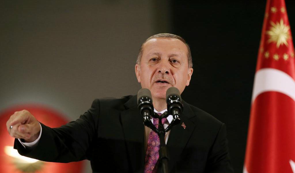 

Turkiets president Recep Tayyip Erdogan. Foto: AP/TT-arkivbild                                                                                        