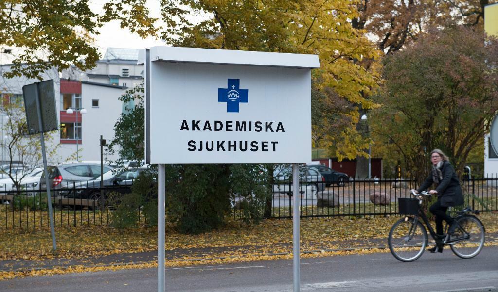 
Akademiska sjukhuset i Uppsala. Foto: Fredrik Sandberg/TT-arkivbild                                            