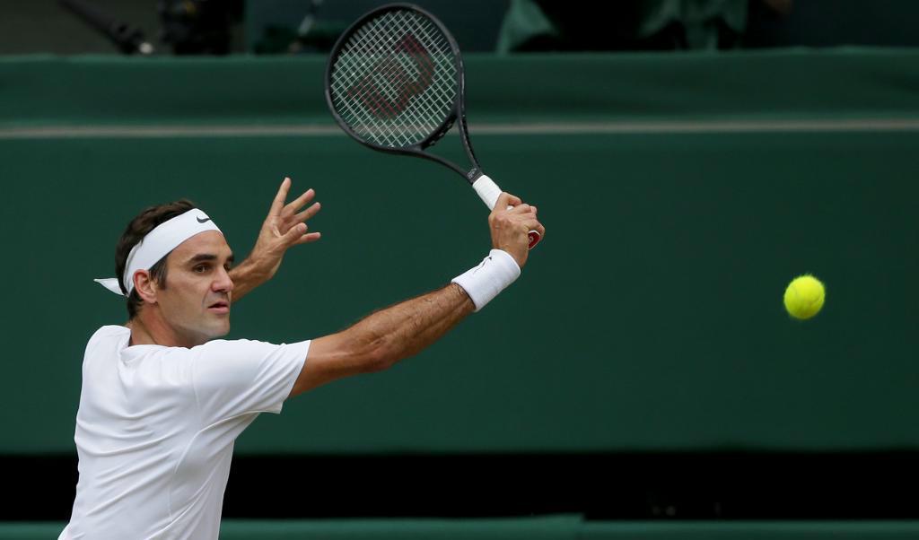 
Schweizaren Roger Federer vann Wimbledon för åttonde gången, hans 19:e grand slam-titel totalt. Foto: Tim Ireland/AP/TT                                            