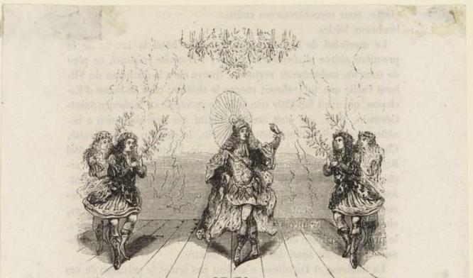 















Bild av dansare i Jean-Baptiste Lullys och Molières operakomedi "Les Amants Magnifiques" från 1670 i Frankrike. Foto: Bibliothèque ue Nationale de France, Département Bibliothèque-Musée de l'opéra                                                                                                                                                                                                                                                                                                                                                                                                                                                                                                                                                                                                                                                                                                                                