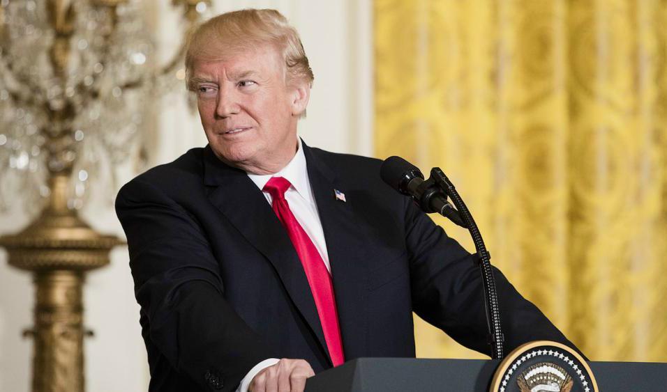 





USA:s president Donald Trump 6 mars 2018, vid presskonferensen med Stefan Löfven. Foto: Samira Bouaou/Epoch Times                                                                                                                                                                                                                                                                        