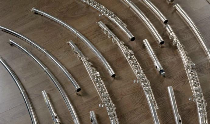 Cirkelflöjten, designad av islädnska Brynjar Sigurðarson, som vinner årets Torsten och Wanja Söderbergs pris. Foto: Emilie Barret