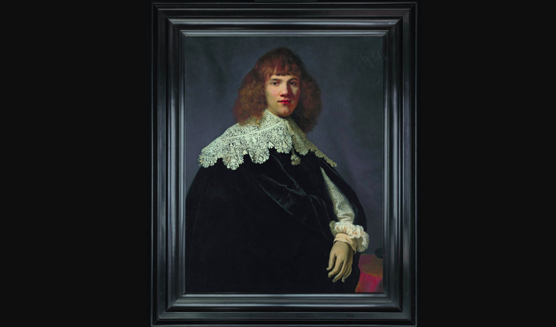 Rembrandt van Rijn (1606-1669); "Porträtt av en ung gentleman", 1634, olja på duk, 94,5x73,5 cm. Foto: Hermitage