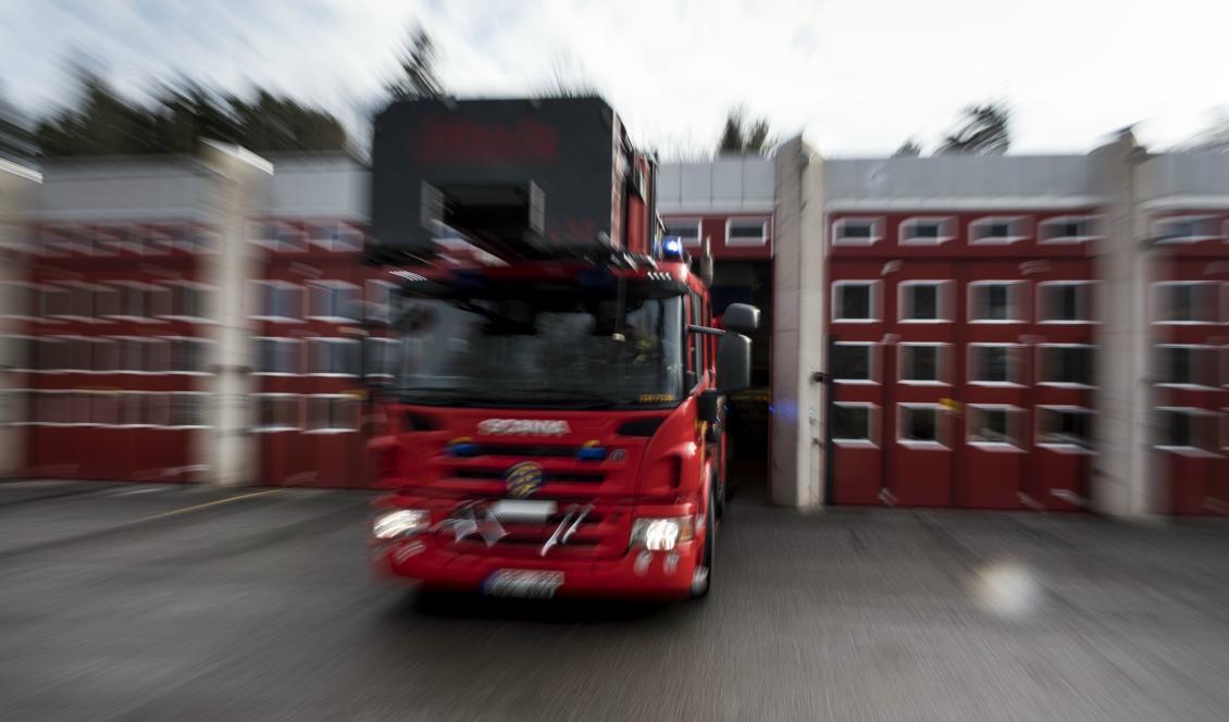 Två skogsbränder i Sala misstänks vara anlagda. Foto: Pontus Lundahl/TT-arkivbild