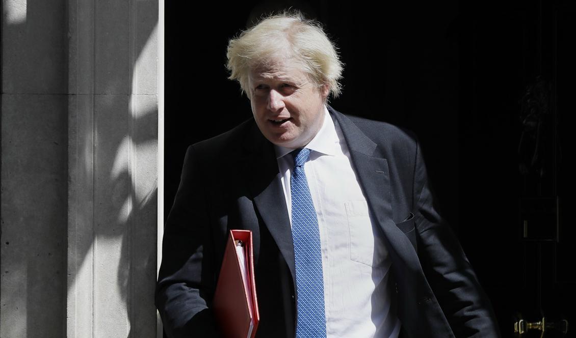 



Storbritanniens avgående utrikesminister Boris Johnson. Foto: Kirsty Wigglesworth/AP/TT-arkivbild                                                                                                                                                                                