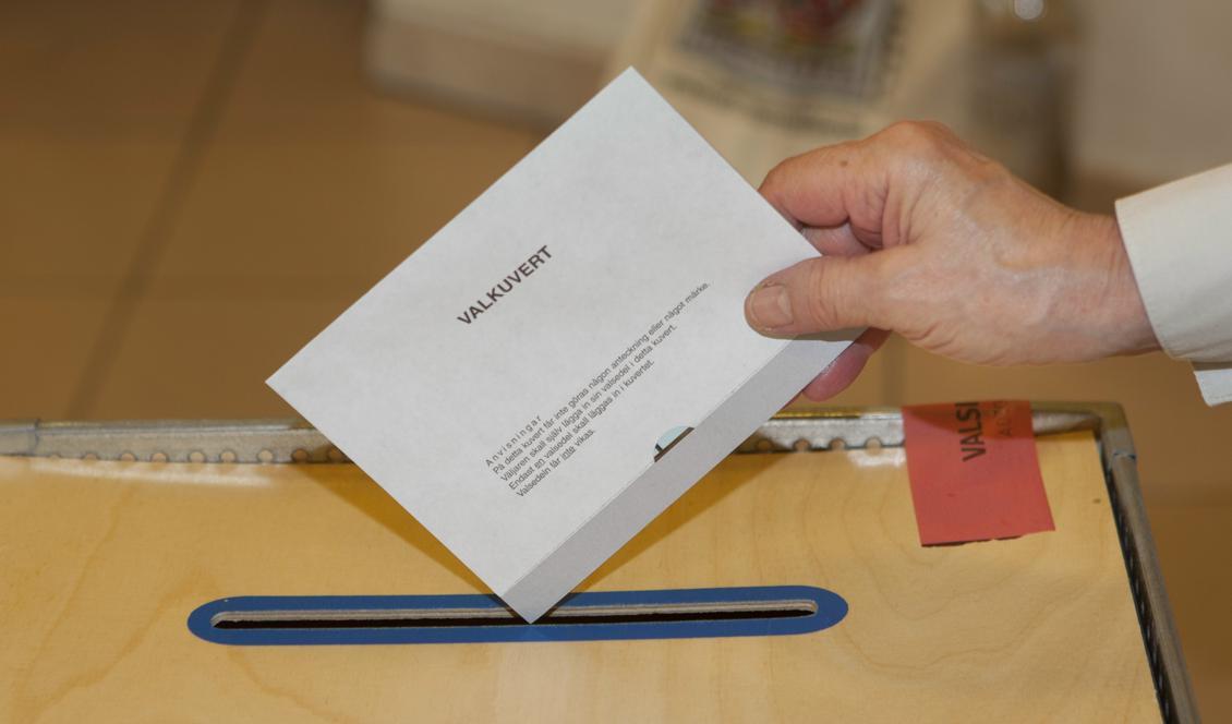 Ytterligare ett mandat har tillfallit SD efter att en miss i rösträkningen konstaterats. Foto: Drago Prvulovic/TT-arkivbild