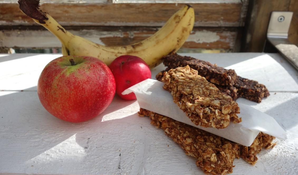 




Lika gott som godis: äpple-kanelkakor och banan-chokladkakor. Foto: Eva Sagerfors                                                                                                                                                                                                                                