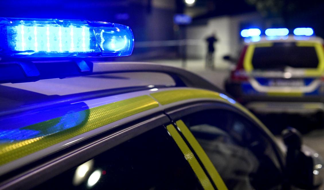 En person greps i Spånga misstänkt för mordbrand. Foto: Johan Nilsson/TT-arkivbild