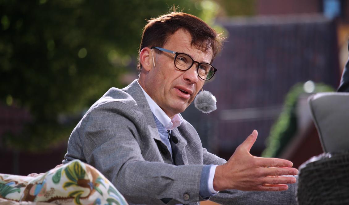 Moderaternas partiledare Ulf Kristersson. Foto: Susanne W Lamm/Epoch Times-arkivbild