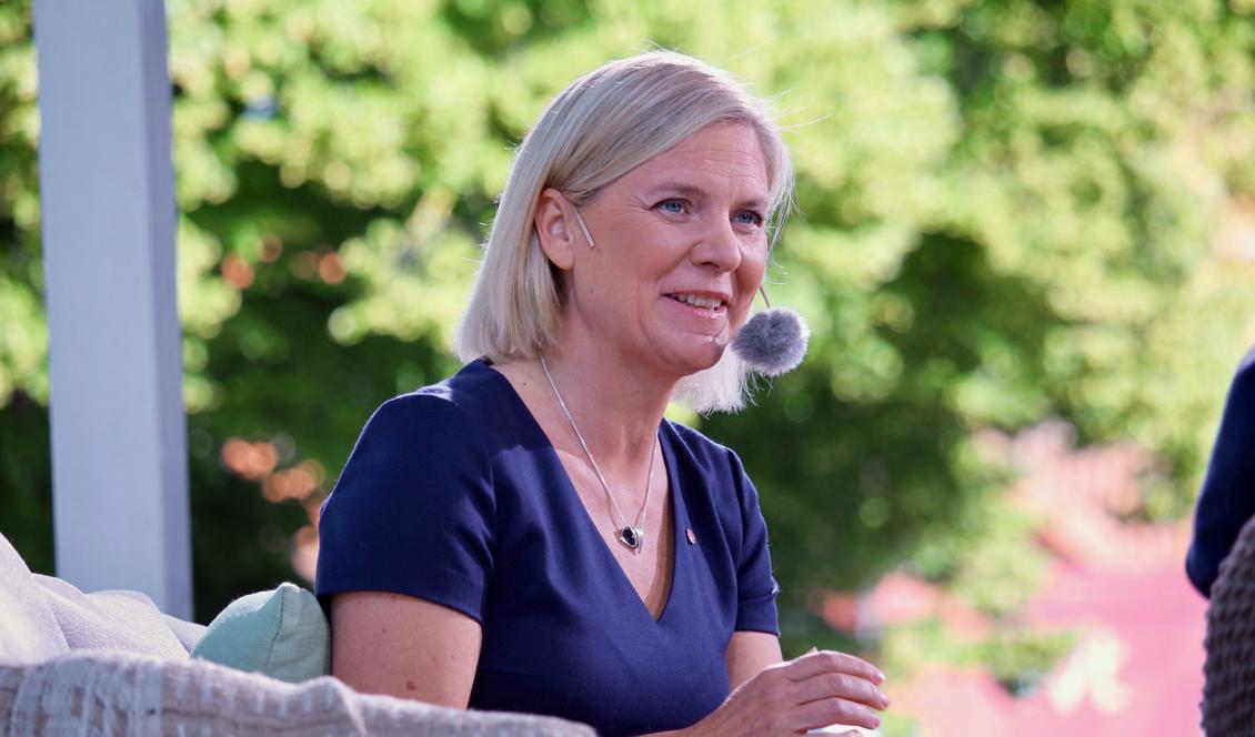 Finansminister Magdalena Andersson (S). Foto: Susanne W Lamm/Epoch Times-arkivbild