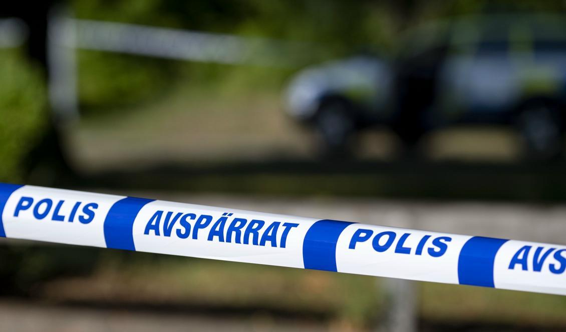 En man är död och en skadad efter skottlossning i Uppsala. Foto: Johan Nilsson/TT-arkivbild