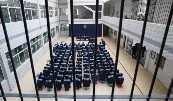 Hongshanfängelset i Hubeiprovinsen. Arkivbild. Foto: China Photos/Getty Images