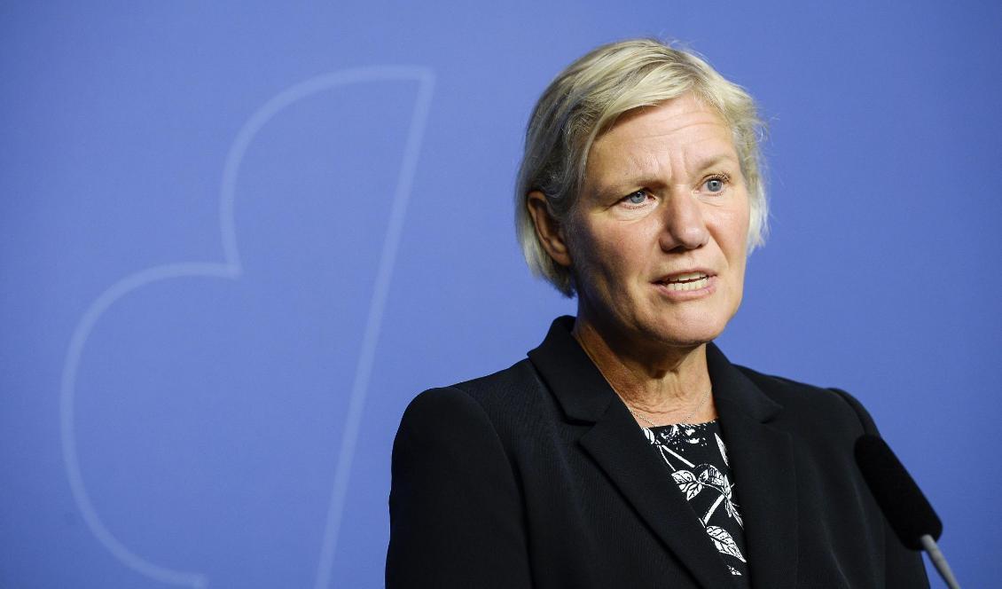 Sensommaren 2015 utsåg regeringen Ann-Marie Begler till generaldirektör för Försäkringskassan. Foto: Janerik Henriksson/TT-arkivbild