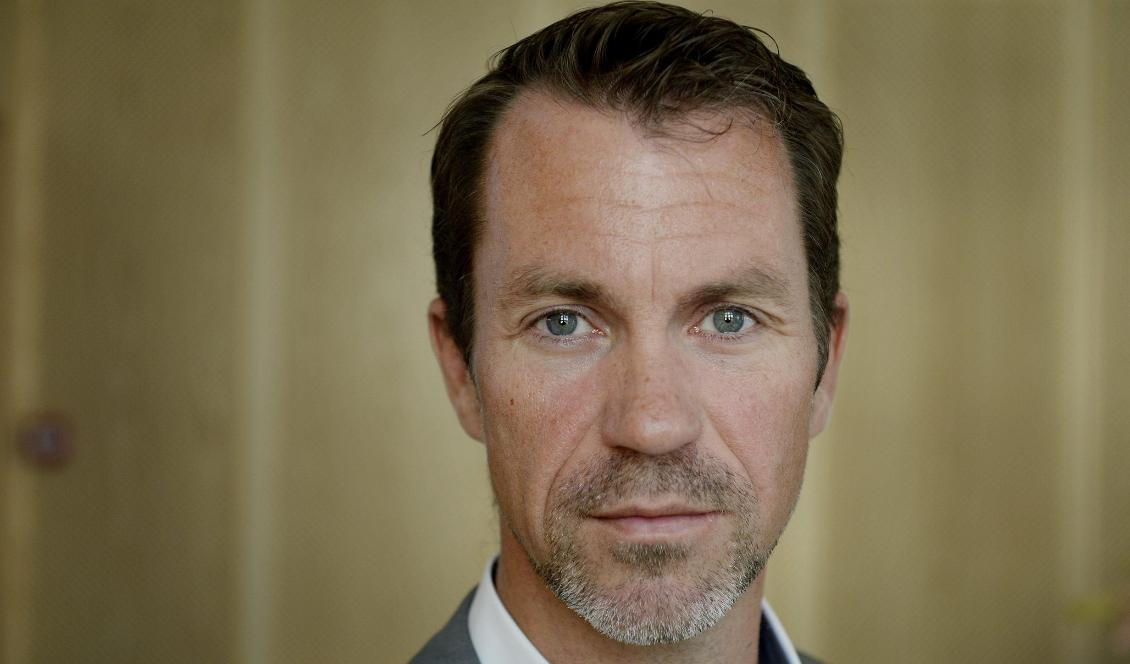 Per Geijer, säkerhetschef på Svensk handel. Foto: Jessica Gow/TT-arkivbild