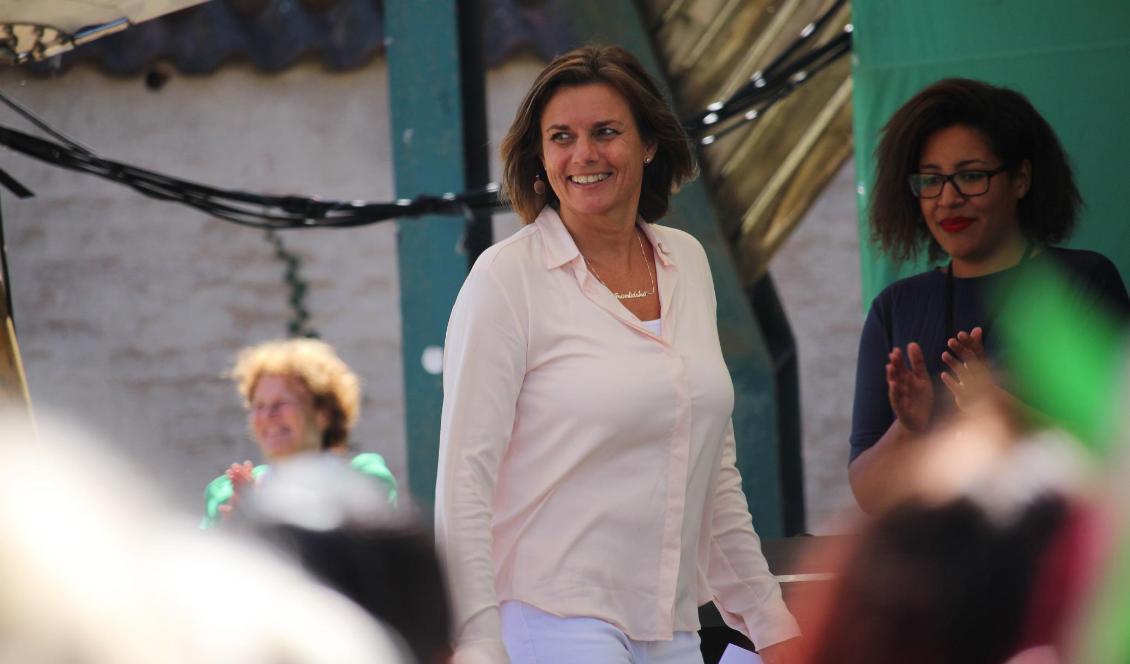 Miljö- och klimatminister Isabella Lövin (MP). Foto: Susanne W Lamm/Epoch Times-arkivbild
