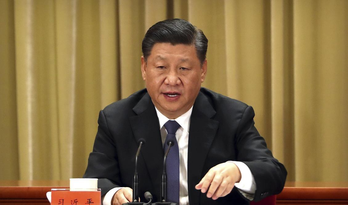 
Kinas president Xi Jinping. Foto: Mark Schiefelbein/AP/TT-arkivbild                                                
