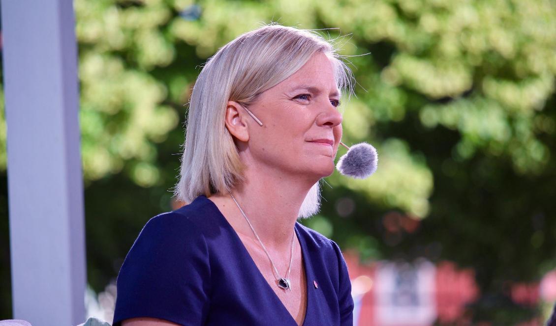 

Finansminister Magdalena Andersson (S). Foto: Susanne W Lamm/Epoch Times-arkivbild                                                                                                
