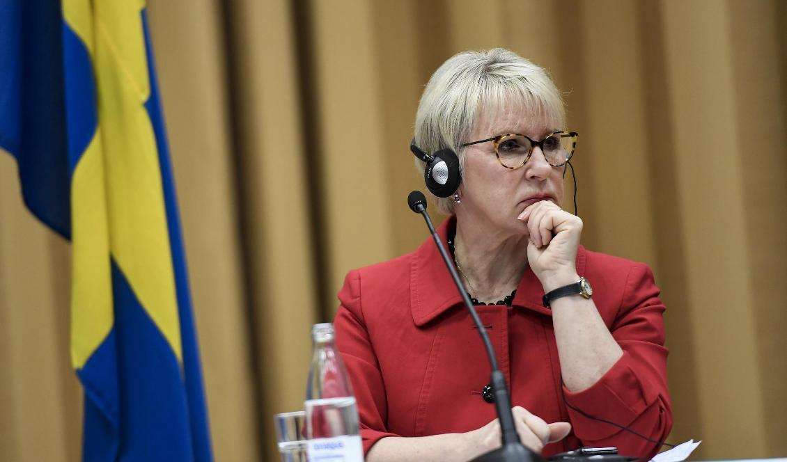 Utrikesminister Margot Wallström har KU-anmälts för uttalanden om brexit. Foto: Pontus Lundahl/TT-arkivbild