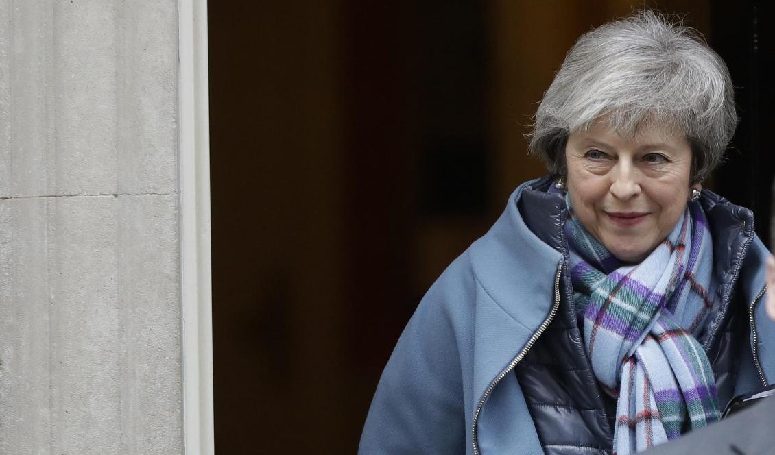 
Storbritanniens premiärminister Theresa May. Foto: Kirsty Wigglesworth/AP/TT                                                