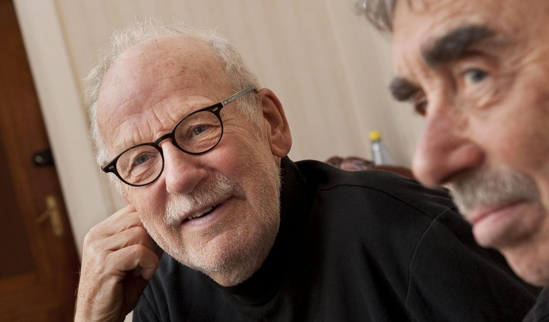 Jon Skolmen syntes i samtliga "Sällskapsresan"-filmer tillsammans med Lasse Åberg. Foto: Jonas Ekströmer/TT-arkivbild