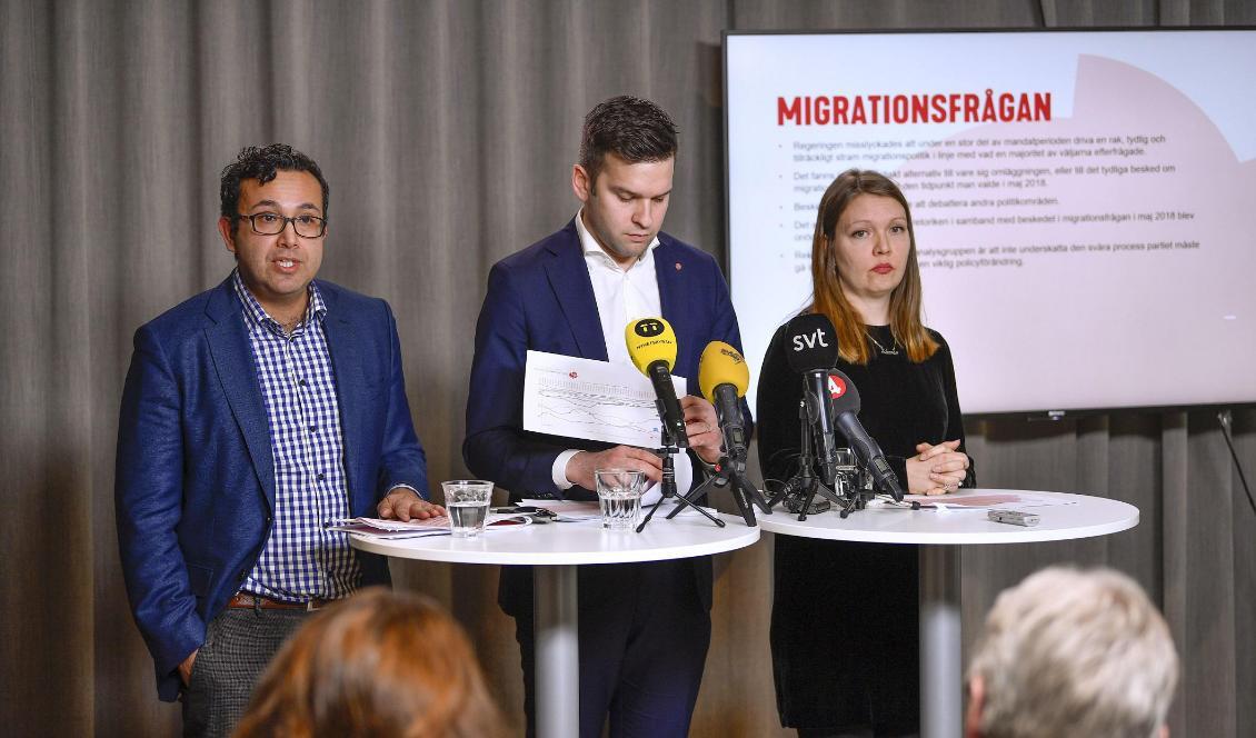Migrationen och sjukvården var frågor som drog ner Socialdemokraternas valresultat. Foto: Anders Wiklund/TT