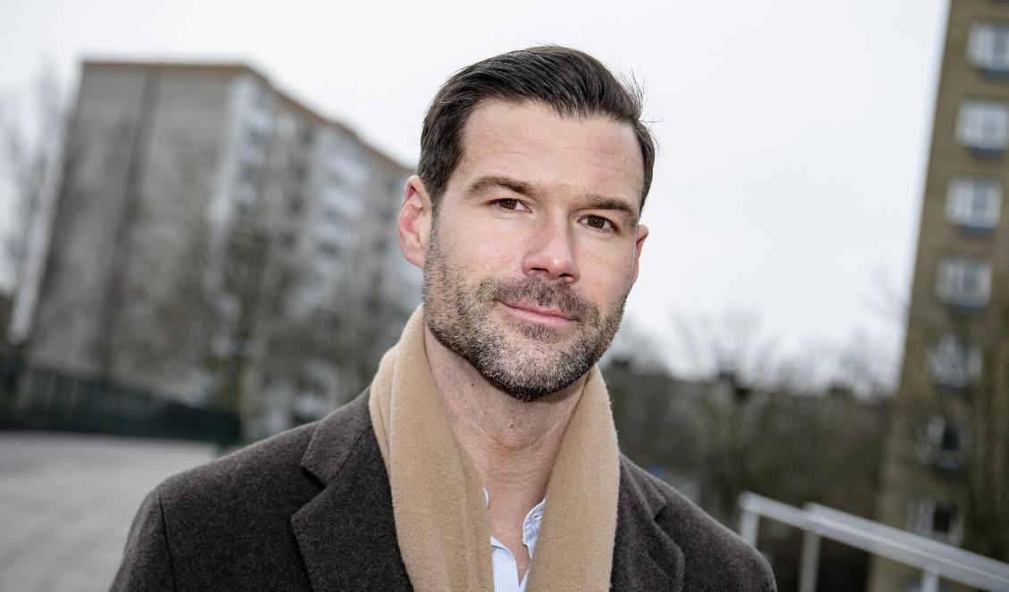 Moderaternas rättspolitiska talesperson Johan Forssell vill minska mängdrabatten för straff. Foto: Johan Nilsson/TT-arkivbild