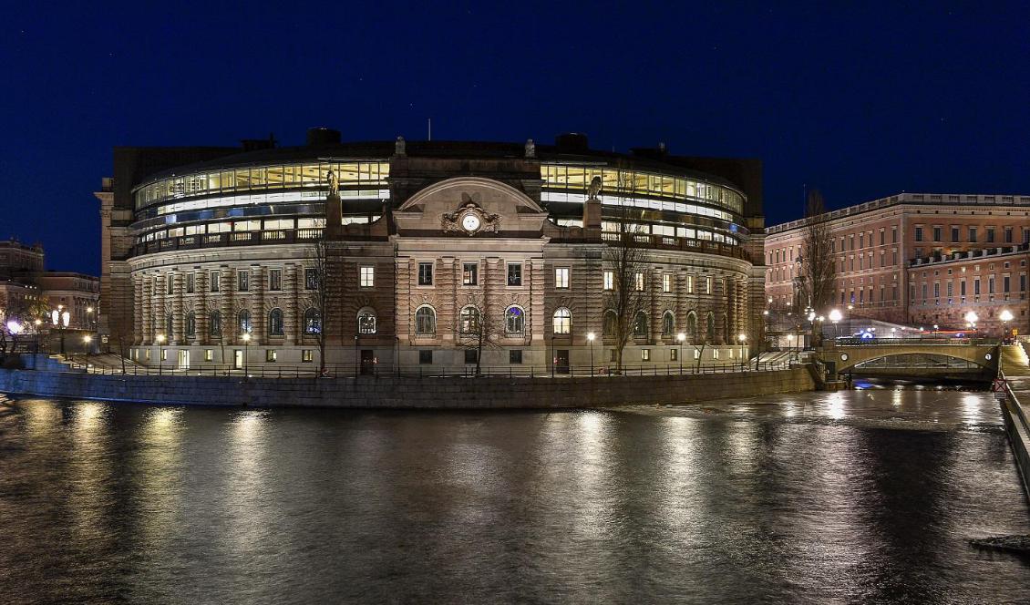 Riksdagen. Foto: Jonas Ekströmer/TT-arkivbild