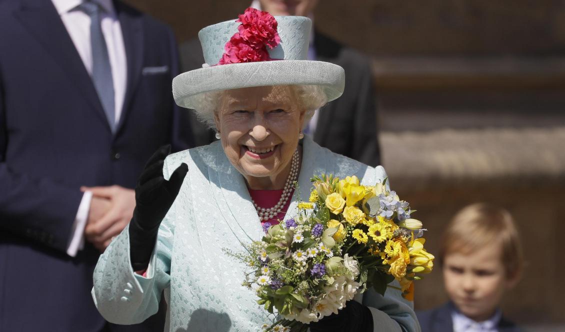 Drottning Elizabeth fyller 93 år. Foto: Kirsty Wigglesworth/AP/TT