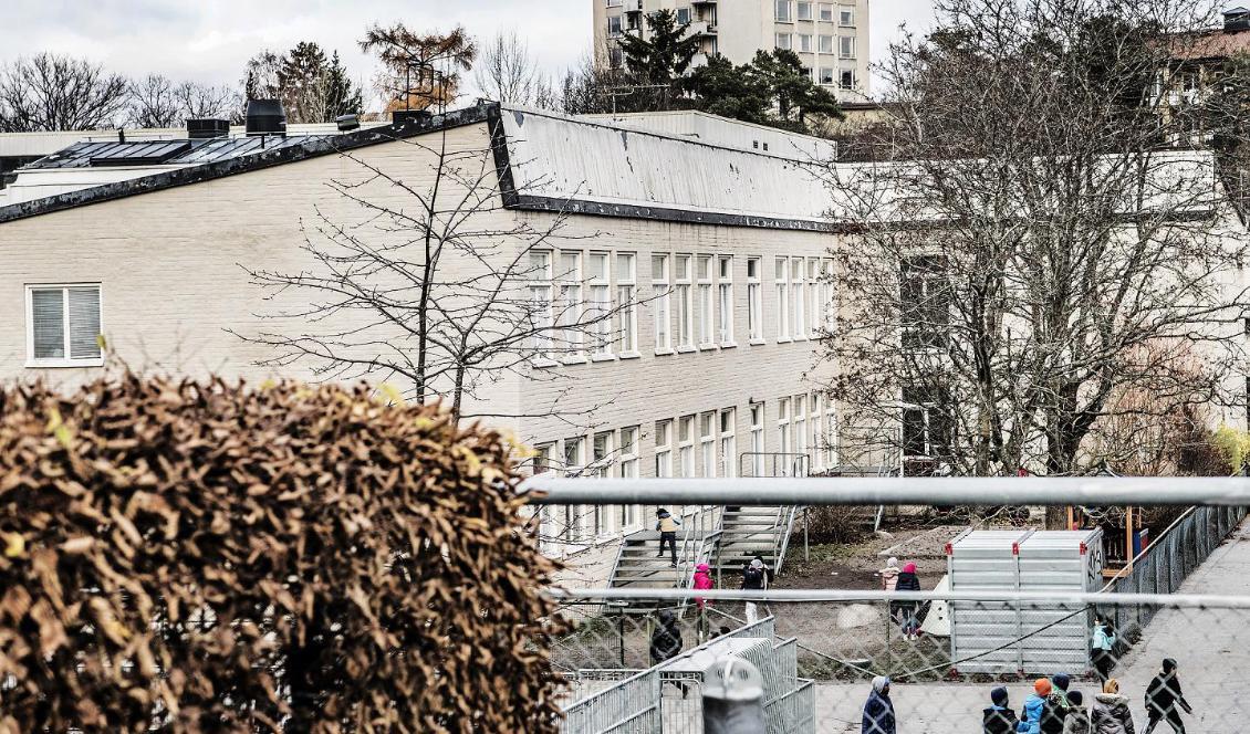 Al-Azhar, muslimsk friskola i västra Stockholm. Foto: Tomas Oneborg/SvD/TT-arkivbild