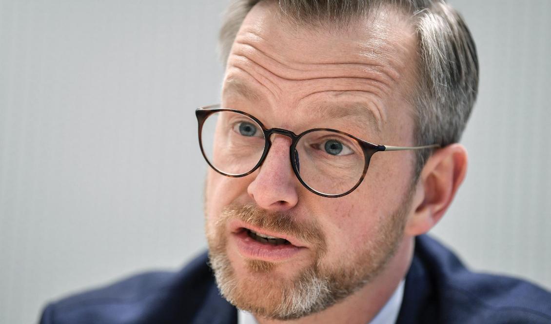 Inrikesminister Mikael Damberg (S). Foto: Anders Wiklund/TT-arkivbild