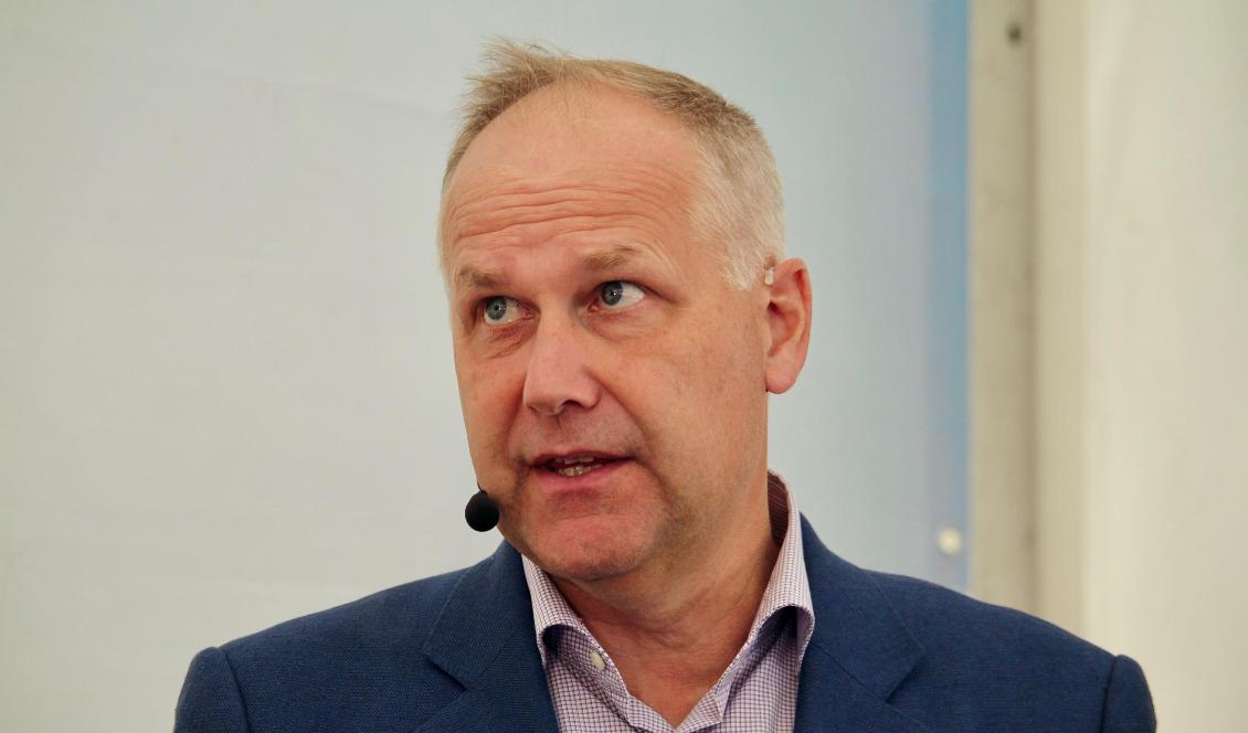 Vänsterpartiets ledare, Jonas Sjöstedt. Foto: Susanne W Lamm/Epoch Times-arkivbild