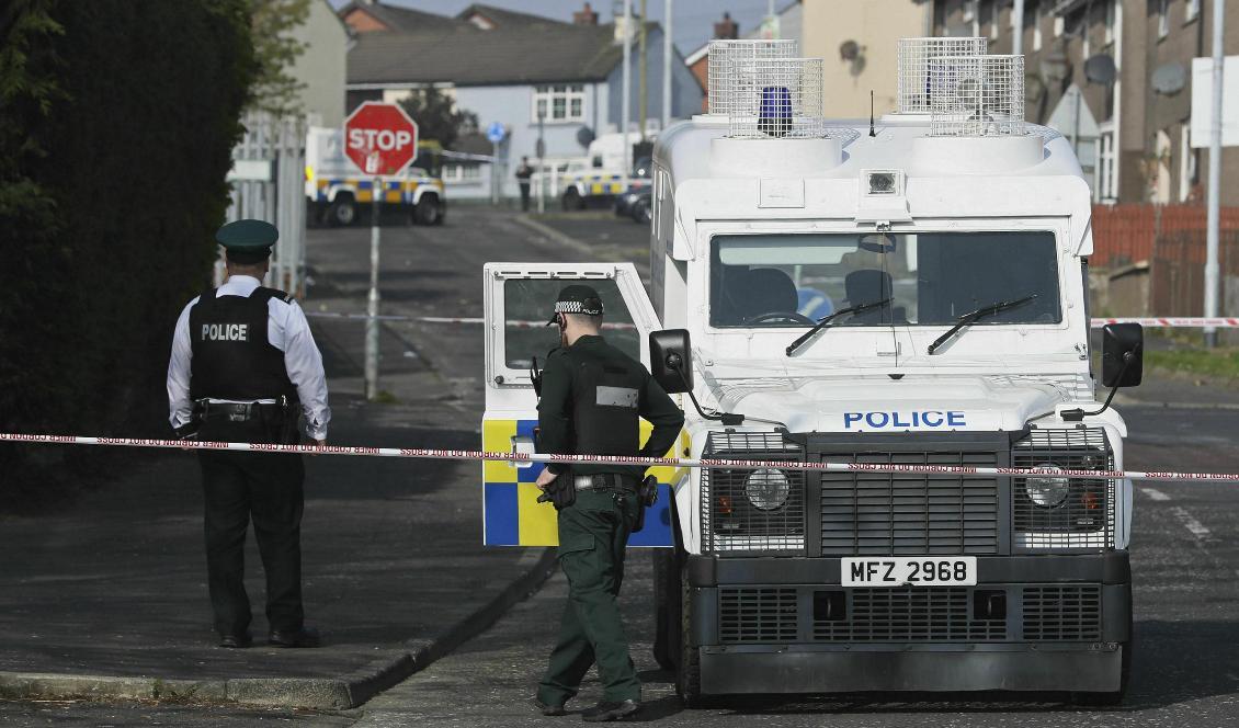 Den 29-åriga journalisten Lyra McKee dödades i samband med oroligheterna i Londonderry. Foto: Brian Lawless/AP/TT