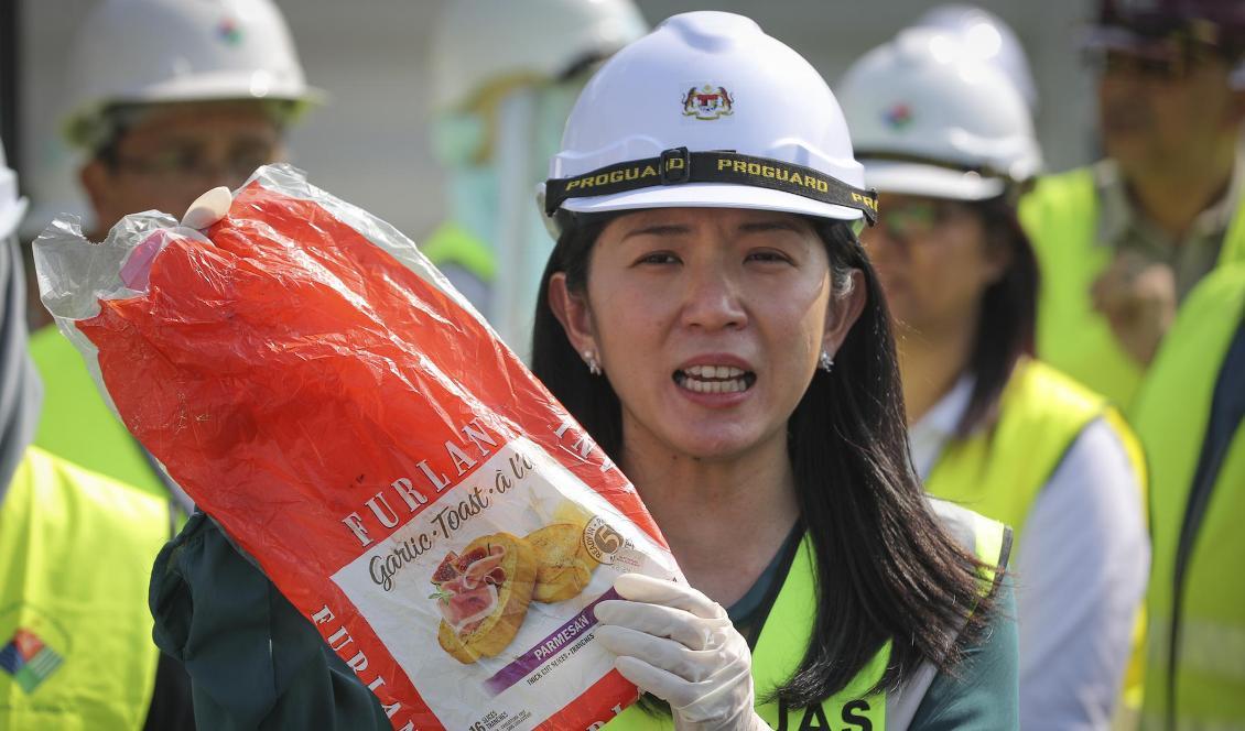 Malaysias miljöminister Yeo Bee Yin vill inte att landet ska bli en soptipp. Foto: Vincent Thian/AP