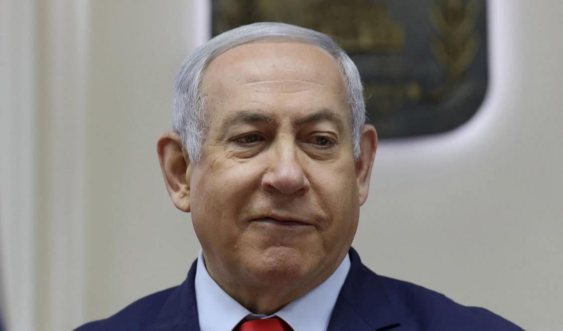 Israels premiärminister Benjamin Netanyahu. Foto: Gali Tibbon/AP/TT-arkivbild