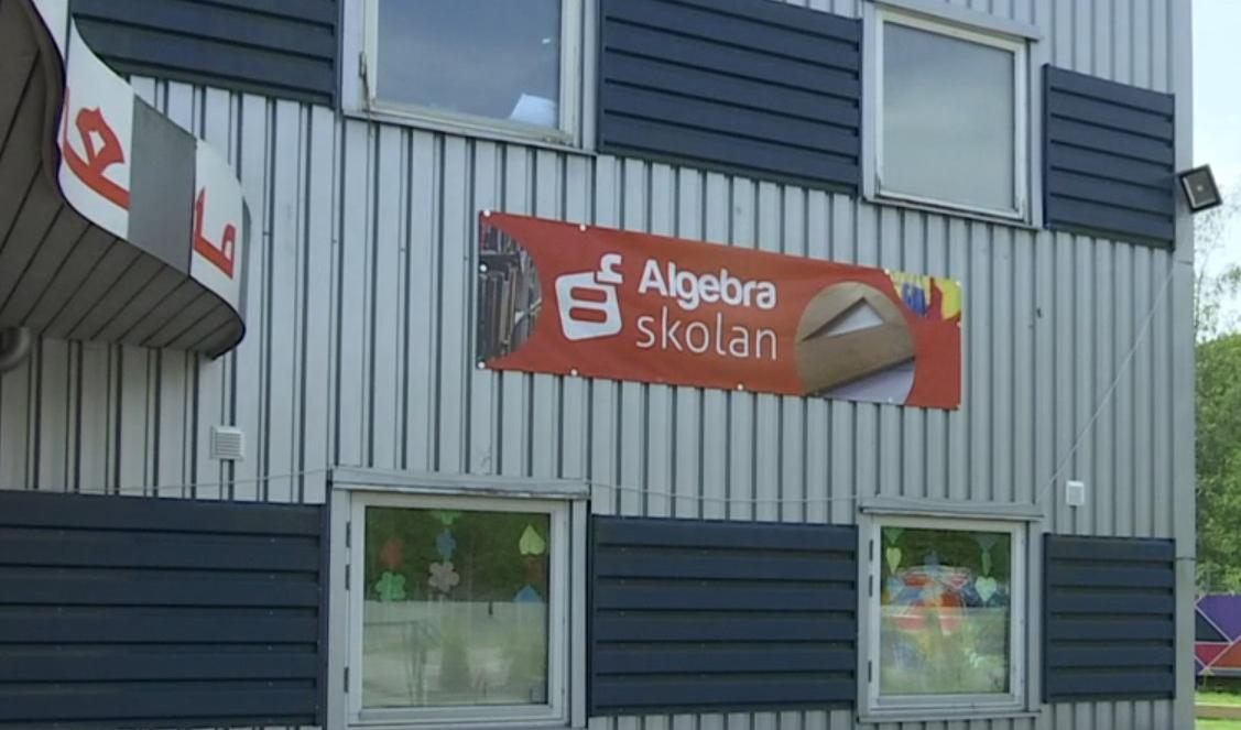 Ytterligare en friskola, Algebraskolan, i Göteborg saknar bygglov. Nu riskerar verksamheten att stängas ner. Foto: Skärmdump/SVT