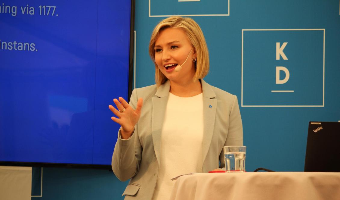Kristdemokraterna fortsätter att tappa i opinionen. Foto: Susanne W Lamm/Epoch Times-arkivbild