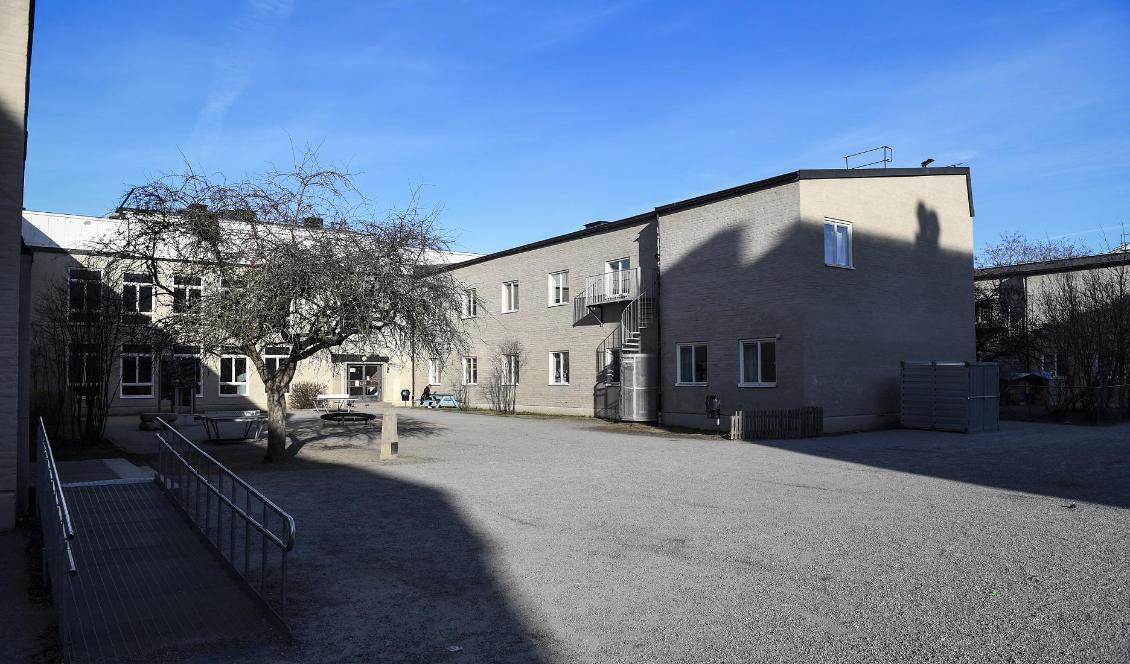 Den muslimska friskolan Al-Azharskolan i Vällingby. Foto: Pontus Lundahl/TT-arkivbild