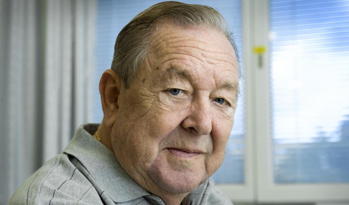 
Lennart Johansson är död. Han blev 89 år gammal och dog efter en kort tids sjukdom. Foto: Claudio Bresciani/TT-arkivbild                                                