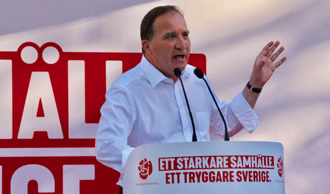 Socialdemokraterna tappar i den senaste Demoskop-mätningen. Foto: Susanne W Lamm/Epoch Times-arkivbild