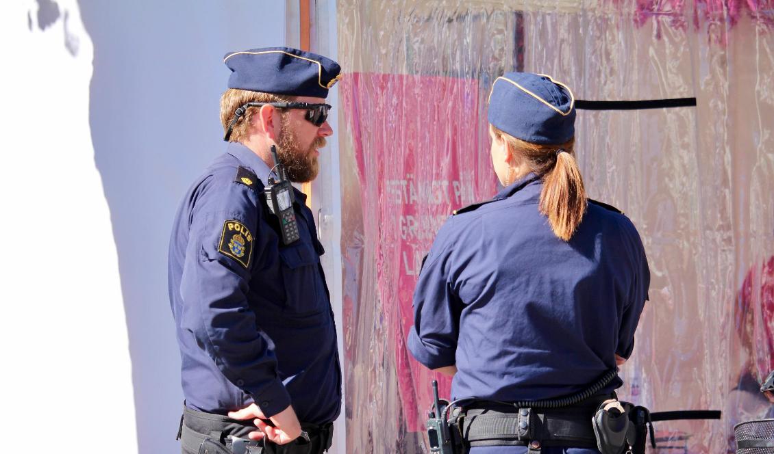 Polismyndigheten ökar i förtroende visar en ny undersökning. Foto: Susanne W Lamm/Epoch Times-arkivbild