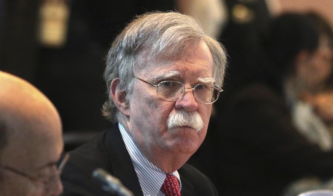 John Bolton. Foto: Martin Mejia/AP/TT-arkivbild