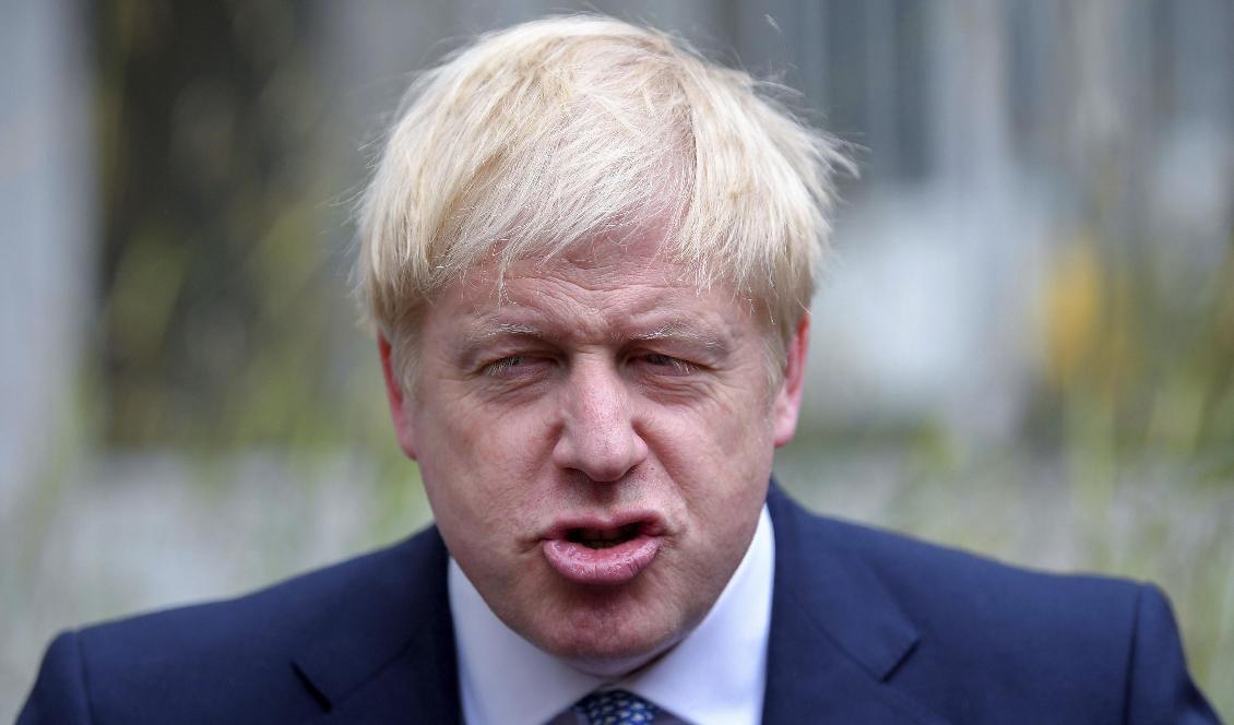 Storbritanniens premiärminister Boris Johnson jobbar hårt för att få till stånd en avtalslös brexit. Foto: Geoff Pugh/AP/TT-arkivbild