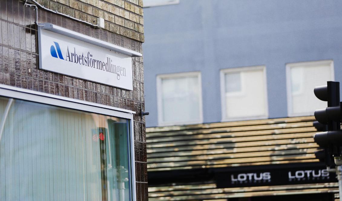 Arbetsförmedlingen i Boden är ett av de kontor som föreslås läggas ner. Foto: Petra Älvstrand/TT-arkivbild