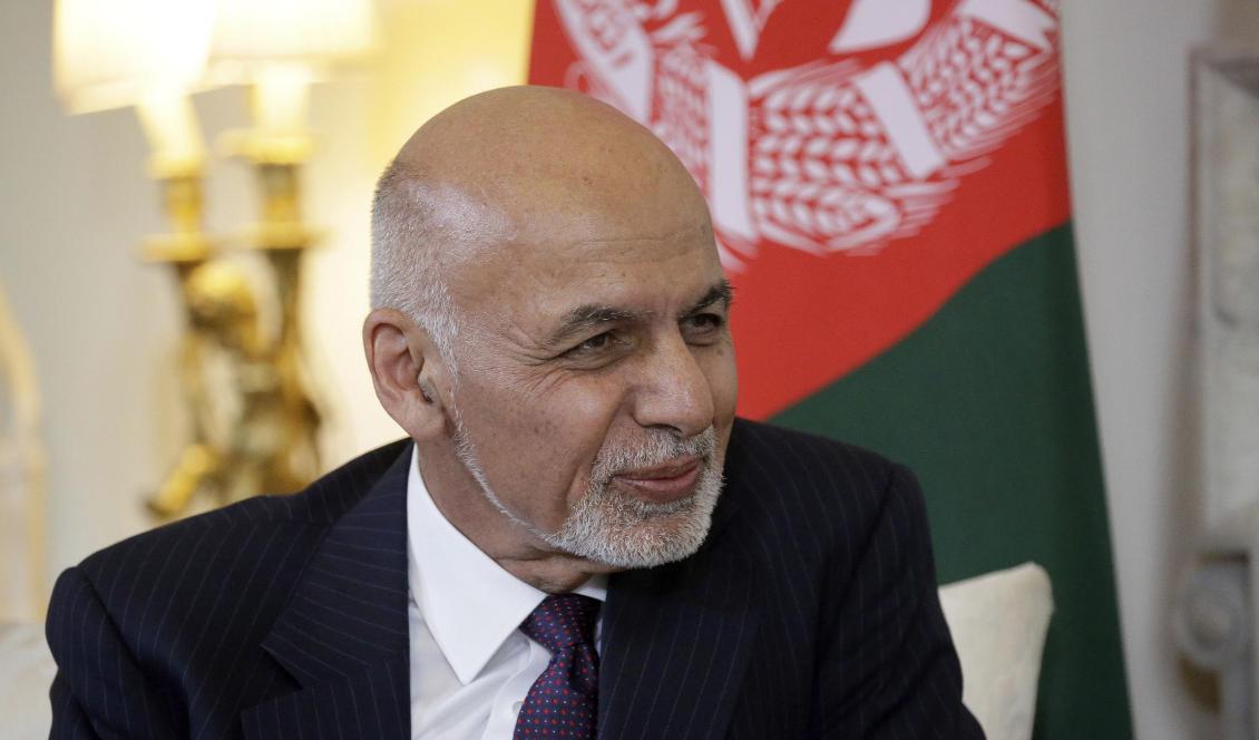 Afghanistans president Ashraf Ghani. Foto: Matt Dunham/AP/TT-arkivbild